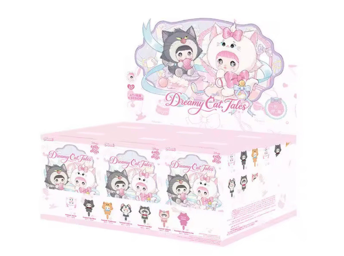 TOPTOY Genuine Nommi X Disney Dreamy Cat Tales Series Blind Box.