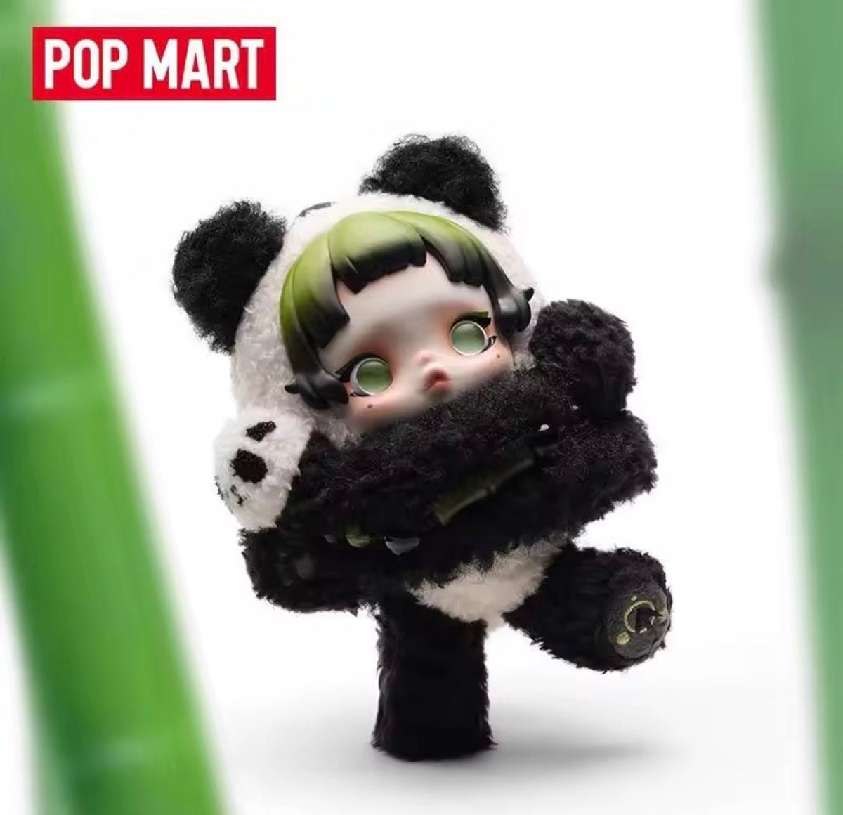 POP MART SKULLPANDA Lazy Panda Plush Doll Pendant