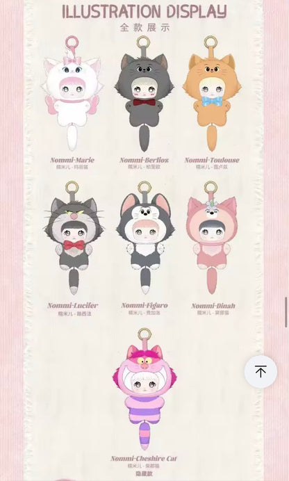 TOPTOY Genuine Nommi X Disney Dreamy Cat Tales Series Blind Box.
