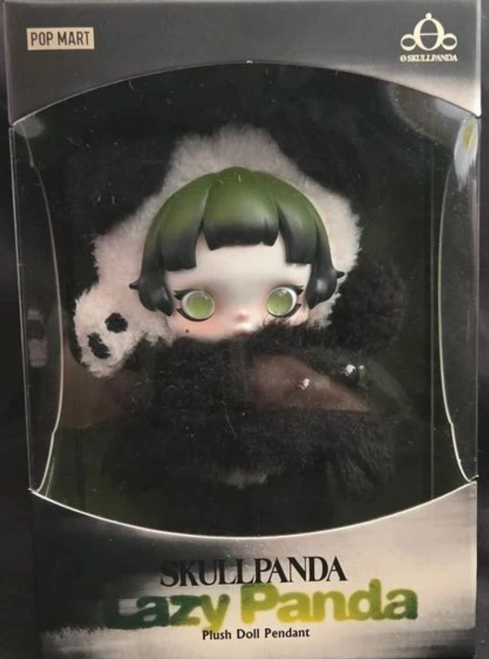 POP MART SKULLPANDA Lazy Panda Plush Doll Pendant
