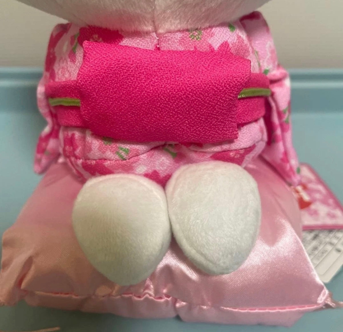 Hello Kitty 20-Inch Pink Cherry Blossom Kimono Plush with Cushion — New with Tags